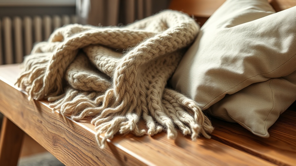 Wohnung mit Naturmaterialien einrichten: Holz, Leinen und Wolle kombinieren und pflegen