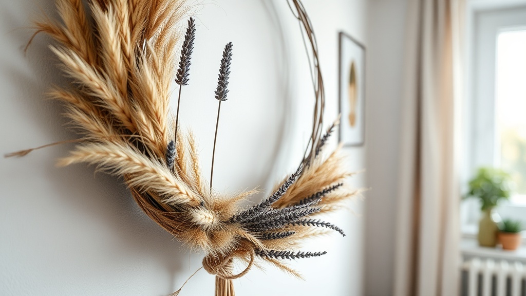 Trockenblumen und Gräser als Deko: arrangieren, pflegen und saisonal wechseln