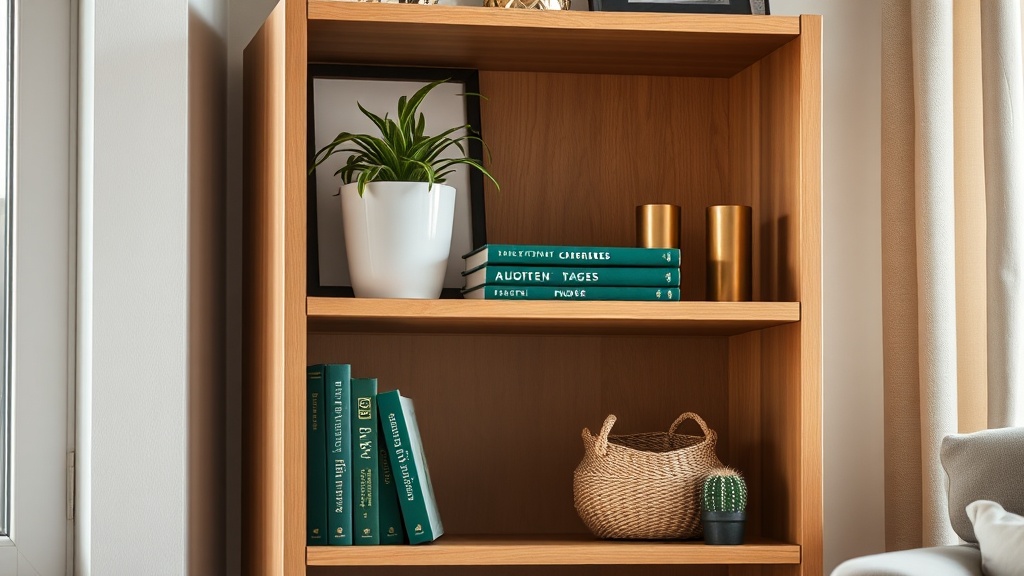 Sideboard und offene Regale dekorieren: Bücher, Objekte und Pflanzen ausgewogen anordnen